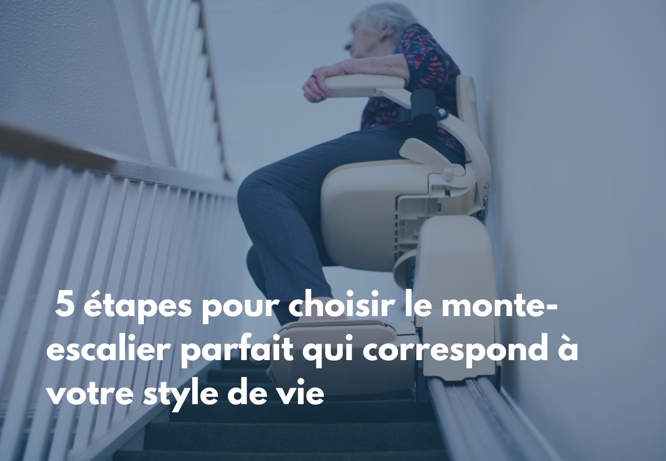 Découvrez les 5 étapes pour choisir le monte escalier parfait qui