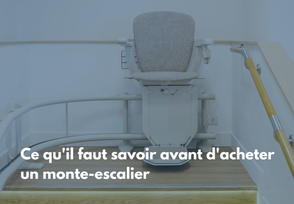 Introduction aux monte-escaliers pour une maison accessible.